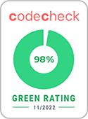 Codecheck Green Label - all products from Faye Labs are certified